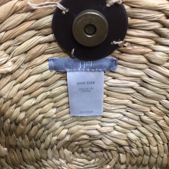 J. Jill straw lemon Tote Bag Purse - Picture 4 of 10